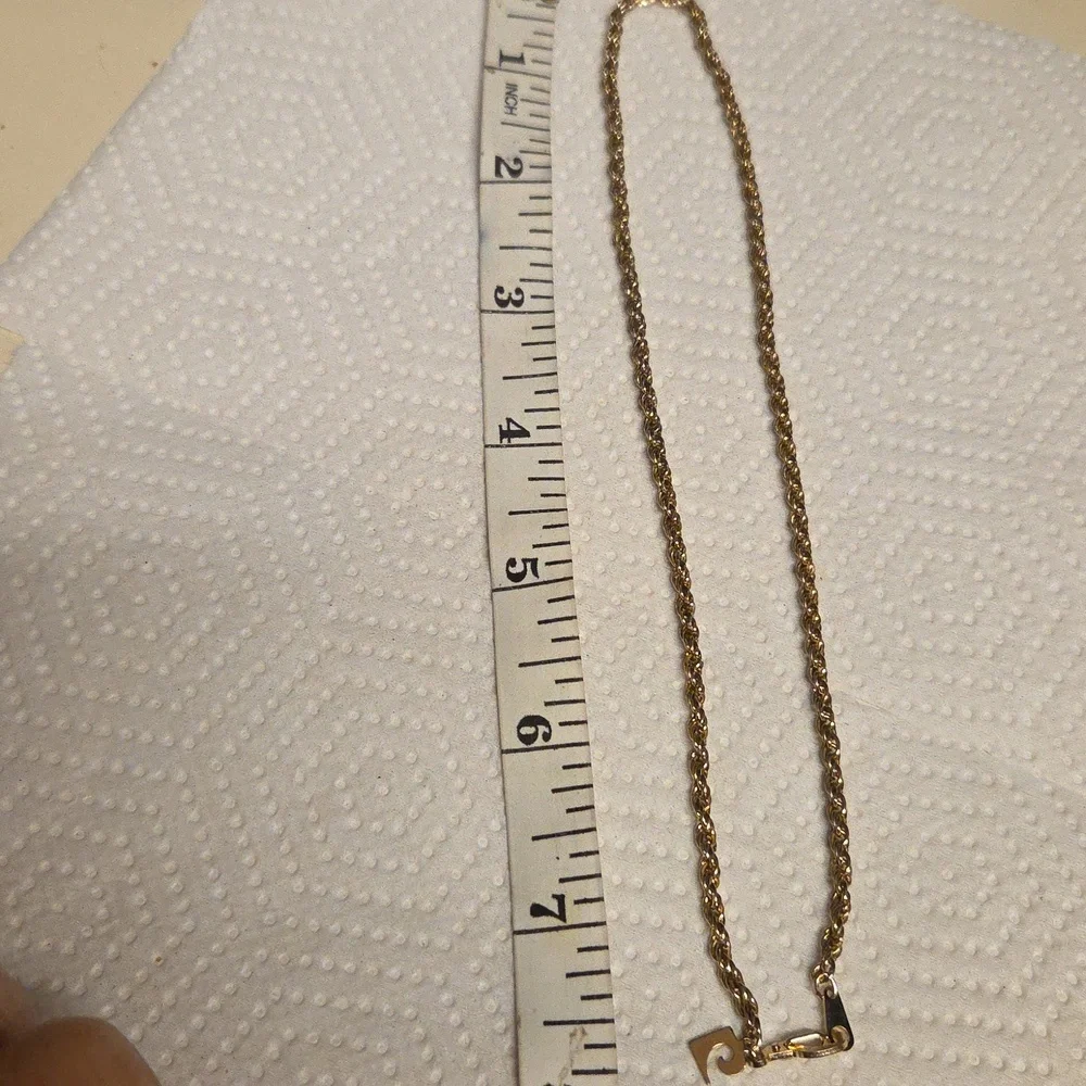 VT/ Pierre Cardin /Gold Tone Rope Chain. - Picture 3 of 3